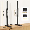 Rfiver Universal Table Top TV Stand Base Height Adjustable for