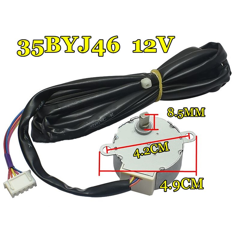 XHSESA 35BYJ46 - Motor de dirección de viento de 12
