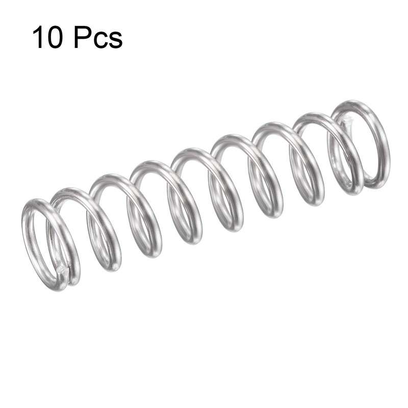 sourcing map Compression Spring 304 Stainless Steel Outer Diameter 9
