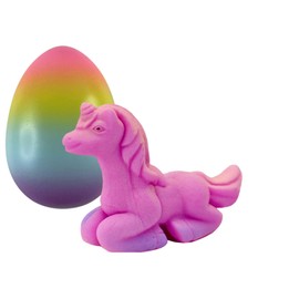 Incredible Novelties - Mega Unicorn Egg, Growing Unicorn Hatch from Rainbow Egg Shell