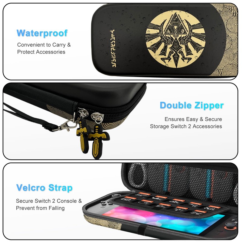 CHIKIXSON Switch 2 Bag, Carry Case for Switch 2 (2025),