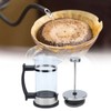 350ml Hand Brewing Coffee Press Pot Heat Resistant Coffee Tea