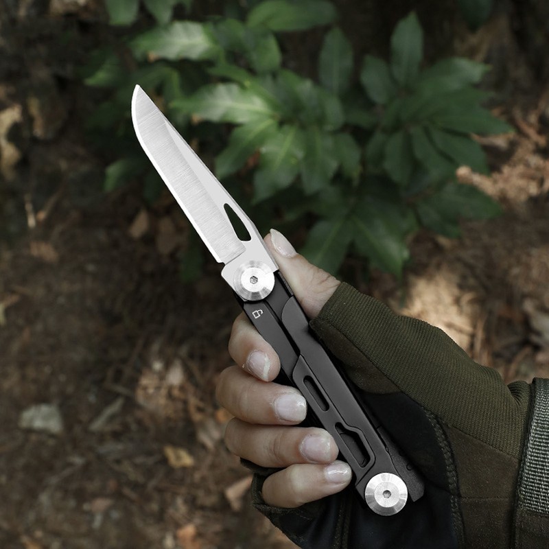Multitool Knife Stainless Steel High Hardness Effort Saving Ergonomic Pocket