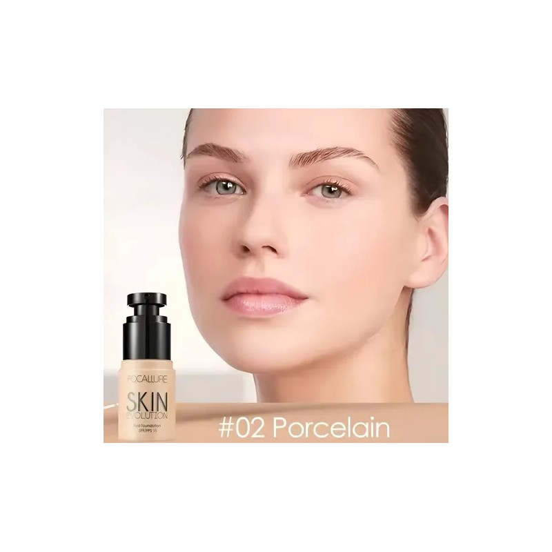 Kit Base Liquida Maquillaje Cobertura Total + Filtro Solar #04