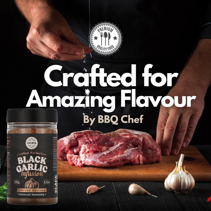 Premium Black Garlic BBQ Rub – Limited Edition Universal Seasoning