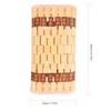 Healvian Bamboo Sauna Headrest Pillow Cooling Bed Pillows Wood Sauna