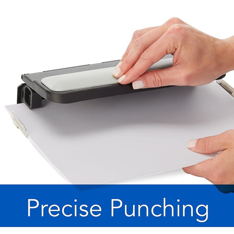 Swingline 2-7 Hole Punch, Adjustable, Heavy Duty Hole Puncher, Easy