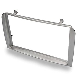 Audioproject A381 Car Radio Faceplate 2-DIN for Alfa Romeo 147 GT Double DIN Car Radio Faceplate Silver