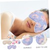 IWOWHERO 4pcs Portable Sleeping Eye Masks Lightweight Breathable Eye Covers