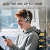 iKF Rona Retro Classic Active Noise Cancelling Wireless Headphones, Bluetooth