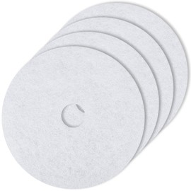 KEEPOW Small Clothes Dryer Filter, Outer Diameter 9.4 inches (24 cm), Inner Diameter 1.4 inches (3.5 cm), Universal, Set of 4, Non-woven Fabrics, Filtered Cotton, For Aluminum, Dryer Filters, Clothes Dryer Filters