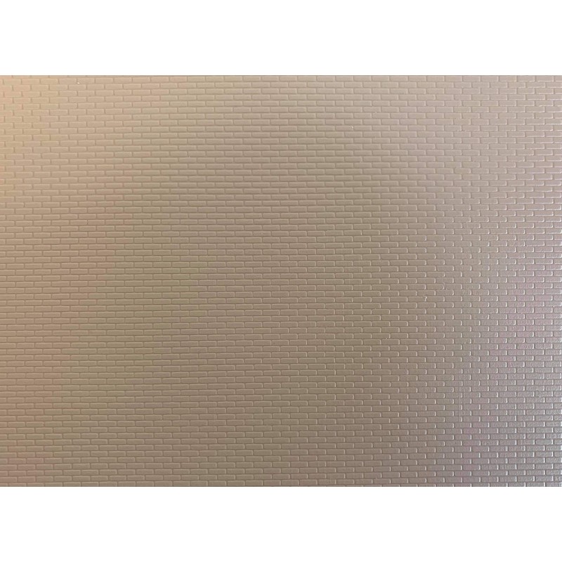 Slater's Plastikard 0406 7mm 'O' Gauge Brick Plastic Styrene Sheet