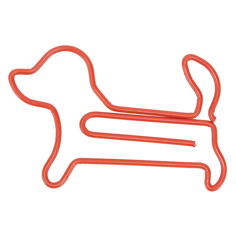 100PCS Paper Clips Cute Cartoon Irregular Shape Paper Clip for