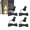 4pcs LED Display Spot Lights 5V Dimmable USB Mini Spotlight