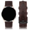 Vancle Quick Release Genuine Leather Watch Band 20mm 22mm Leather