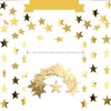 Golden Star Flag Garland Party Ribbon, Hanging Star Paper Bunting