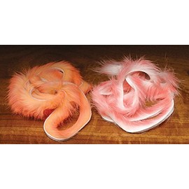 Rabbit Flesh Strips Two Tone (Salmon Pink Orange)