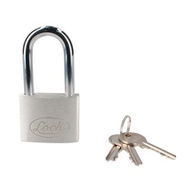 Lock L22L50EACB Candado de acero largo 50 mm, llave estándar