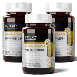 formulaintero Vitamin E Complex Antioxidant 400IU 90 capsules / 비타민E 컴플렉스 항산화 400IU 90캡슐 X 3병 (9개월분)