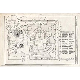 Historic Pictoric : Blueprint HABS Cal,34-SAC,19- (Sheet 2 of 9) - Albert Gallatin House, 1527 H Street, Sacramento, Sacramento County, CA 12in x 08in