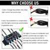 LINKITOM 12-24v 8pcs Ultra Slim Sync Feature Surface Mount Strobe
