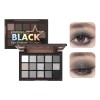 Paleta De Sombras 15 Colores Mate Ahumado Festivo