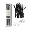 Coates Artist Willow Charcoal Thin Sticks, Wood, Black, 25 Count