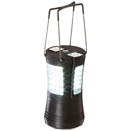 Super Torch by Bell+Howell 360 Degree LED Camping Lantern 70-LED Portable Survival Lantern Lights with 2 Detachable Super Bright Flashlights For Survival Kit, Emergency Light, Power Outages, Black