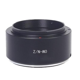 OM-Niko Z Lens Adapter Ring for Olympus OM 35 mm Lens Compatible with Nikon Z 7 and Nikon Z 6 Mirrorless Full Frame Camera, OM to Niko Z Lens Adapter