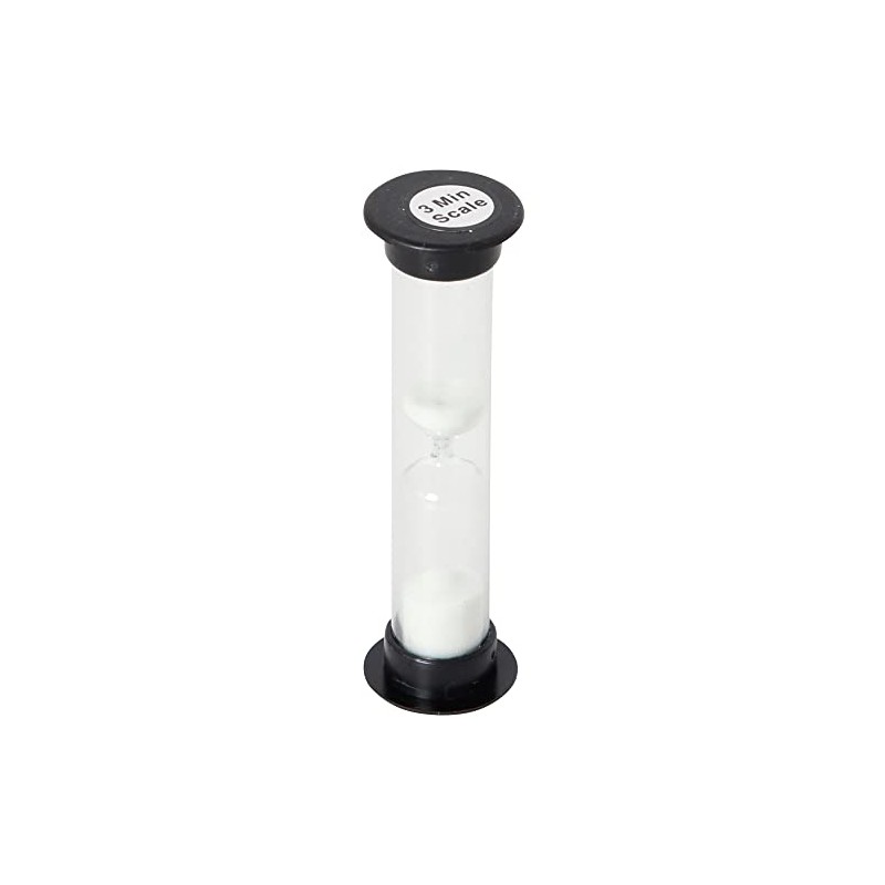 In Plastic Tube 3 Minute Sand Timer