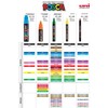三菱鉛筆 ユニ ポスカ ラメ入り極細 PC－1ML レッド