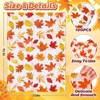 Whaline 100 Sheet Fall Leaves Tissue Paper Bulk Watercolor Maple