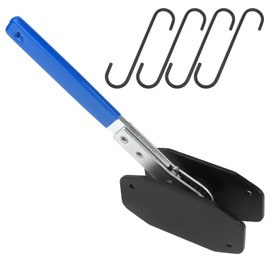 JIEHIN 230 x 60 mm Brake Reset, Ratchet Brake Piston Reset Tool, Ratchet Brake Reset Tool with 4 Brake Pad Replacement Hooks, Brake Caliper Tool Car for Car Brake Repair