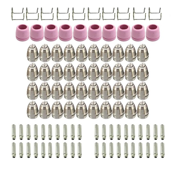 CONGNI 100pcs SG-55 AG-60P WSD-60 Plasma Cutter Consumables，Plasma Cutter Cutting