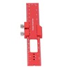 6 Inch Woodworking Ruler Adjustable Sliding Stop Aluminum Alloy Pocket