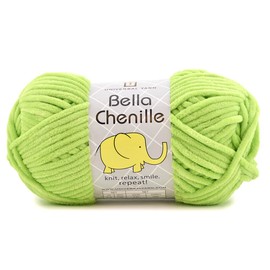 Universal Yarn Bella Chenille 110 Yarn, Lime Green