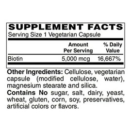 Bariatricpal Biotina 5000mcg Cápsulas Fácil De Tragar 60ct