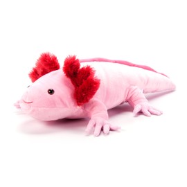 The Petting Zoo Axolotl Stuffed Animal Plushie, Gifts for Kids, Wild Onez Sealife Animals, Salamander Zoologee Axolotl Plush Toy 21 inches