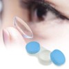 HAHIYO Contact Lens Case Box Holder Diameter 25mm Durable Leakproof