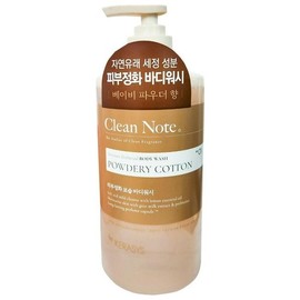[Out_62] Clean Note Powderly Cotton Body Wash 800ml / [아우트_62]클린노트 파우더리코튼 바디워시 800ml