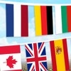 Outanaya World National Flags String Banner Countries Decorative Flags for