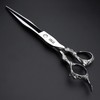 Professional Hairdressing Scissors 7/7.5/8 Inch Hairdressing Scissors Gold and Black
