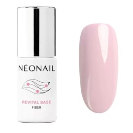 NÉONAIL UV Nail Varnish, Gel UV Base Coat, Revital Base Fibre, Creamy Splash (7.2 ml), NÉONAIL Modelling Base