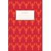 Red Lobster Notebook: Lined Composition Book