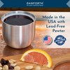 DANFORTH Pewter Jefferson Cup – Handcrafted Pewter Metal Drinking Cup
