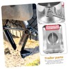 GRIRIW Electric Tongue Jack Foot Pad Detachable Support Plate and