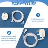 Grounding Cable Connection with UK Plug 15 Feets Earthing Line