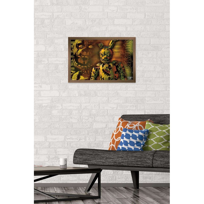 Five Nights at Freddy's - Springtrap 14x22 Poster - Bronze