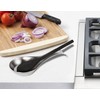 OGGI Stainless Steel Spoon Rest- Long Handle Holds Kitchen Utensils