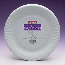 Paper Plates (pack of 60) - White